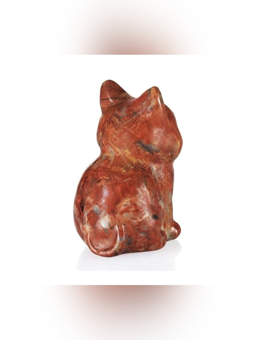 Bosfante 2" Agate Cat Figurine - Picture 3 of 5